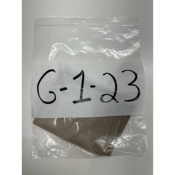 Faded Rose Womens Crop Top Size Large Brown Ribbed Halter Top - Picture 8 of 8